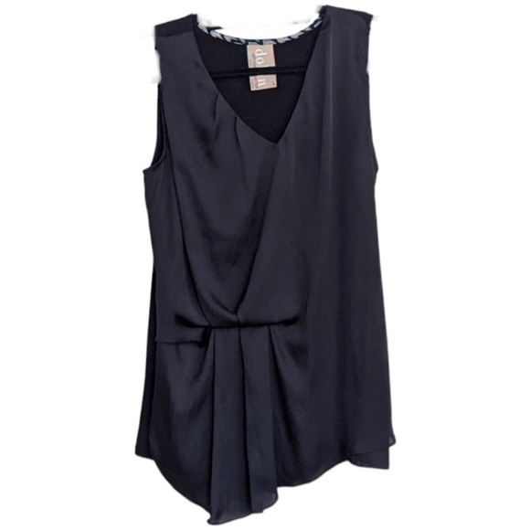 Anthropologie Dolan Left Coast Lokoya Tucked Tunic Sz. Small in Black - Picture 4 of 16